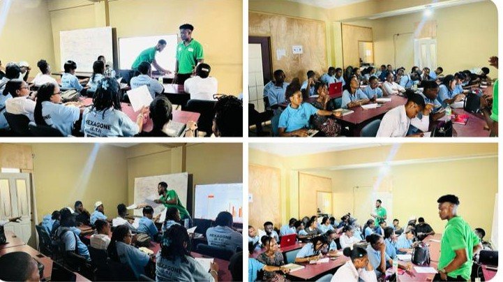 Léogâne : Le  » Mouvman Etidyan EDE  » mobilise la jeunesse de l’école « Hexagone »