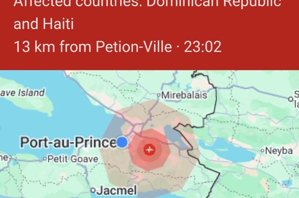 Haïti : Une secousse ressentie à Port-au-Prince dans la nuit du 4 août 2025