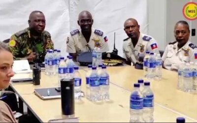 Ayiti : Nouvo DG PNH lan, Jonas Vladimir Paraison, rankontre ak responsab MMSS