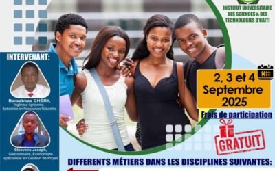 Haïti – Orientation professionnelle : L’IUSTH accompagne les jeunes dans leur choix de carrière