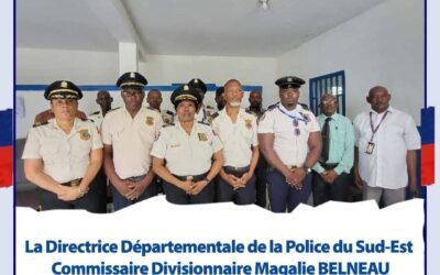 Montagne Lavoûte : visite d’évaluation et changement de commandement par la Directrice Départementale du Sud-Est