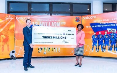 Haïti / Sport : Natcom apporte un appui de 13 millions de gourdes aux Grenadiers