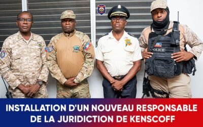 Morisseau Jean Pierre Ketler prend les commandes du commissariat de Kenscoff