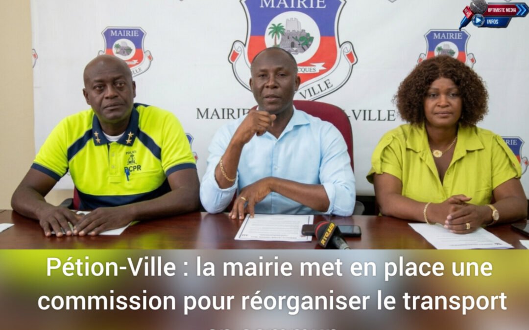 Pétion-Ville : la mairie met en place une commission pour réorganiser le transport en commun