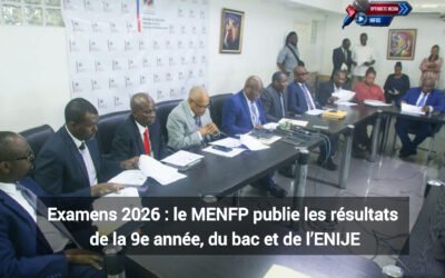 Examens 2026 : le MENFP publie les résultats de la 9e année, du bac et de l’ENIJE