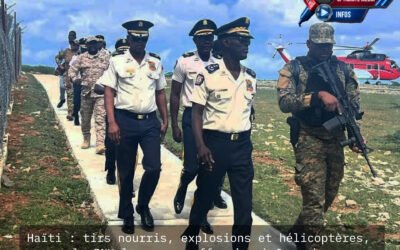 Haïti : tirs nourris, explosions et hélicoptères, la PNH lance une offensive à Gressier